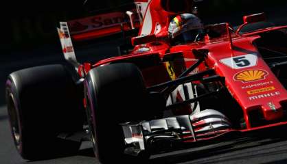 GP du Mexique: Vettel (Ferrari) en pole, Hamilton (Mercedes) 3e sur la grille