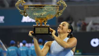 Tennis: Caroline Garcia toujours plus haut