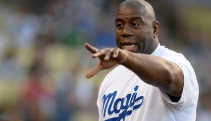 Baseball: Magic Johnson, improbable sauveur des Los Angeles Dodgers