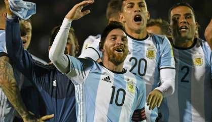 Mondial-2018: Messi en état de grâce qualifie l'Argentine