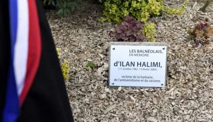 La stèle en mémoire d'Ilan Halimi une nouvelle fois profanée