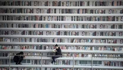 Bibliothèque futuriste en Chine: pas tant de livres que ça