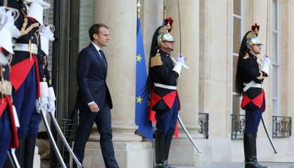 Castaner, Le Pen et Mélenchon à l'Elysée pour parler d'Europe