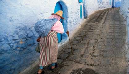 Au Maroc, Chefchaouen, la ville bleue qui se veut verte