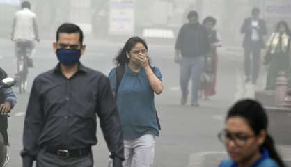 A New Delhi, deuxième journée d'asphyxie et de pollution