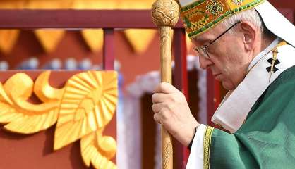 En Birmanie, messe inédite du pape François