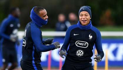 Amical Allemagne-France: attaque Mbappé-Lacazette-Martial