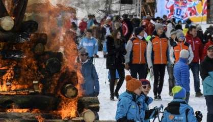 Dernier hommage en Savoie au skieur David Poisson