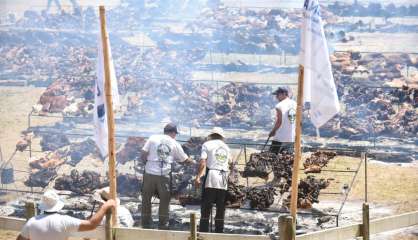 L'Uruguay bat le record du plus grand barbecue au monde