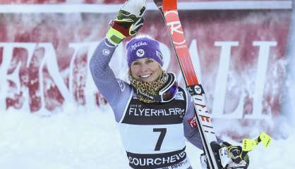 Ski: Worley 2e du géant de Courchevel derrière Shiffrin 
