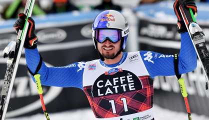 Ski: Dominik Paris s'impose à domicile dans la descente de Bormio