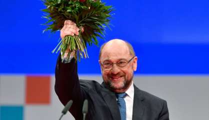 Martin Schulz réélu à la tête du parti social-démocrate allemand