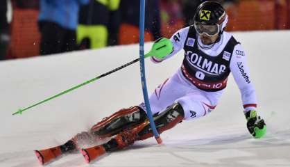 Ski: Marcel Hirscher s'impose dans le slalom de Madonna di Campiglio 