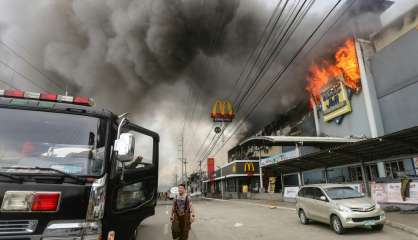 Incendie d'un centre commercial aux Philippines: 