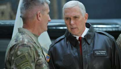 Afghanistan: visite surprise de Mike Pence, qui a rencontré le président Ghani