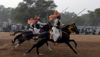 Au Pakistan, un art équestre acrobatique tente de survivre