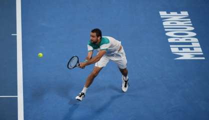 Open d'Australie: Cilic se qualifie pour sa première finale à Melbourne