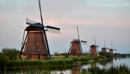 L'Unesco fait souffler un vent nouveau pour les moulins néerlandais