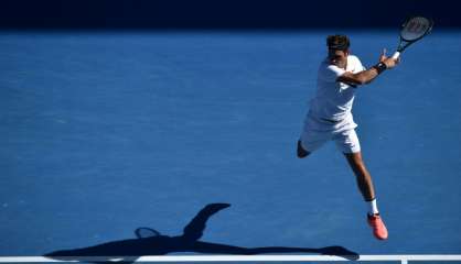 Open d'Australie: Roger Federer en quarts en trois sets