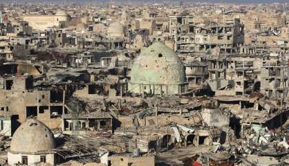 Ruines et désolation à Mossoul, six mois après sa 