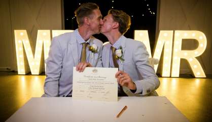 Australie: premières unions après la légalisation des mariages gay