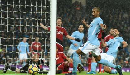 Angleterre: Manchester City repart de l'avant et prend 15 points d'avance