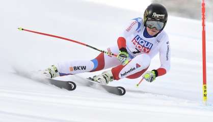 Ski: première victoire de la saison pour Lara Gut, au super-G de Cortina