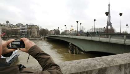 Vigicrues revoit à la baisse ses prévisions sur le pic de crue de la Seine