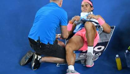 Open d'Australie: Nadal abandonne face à Cilic en quarts