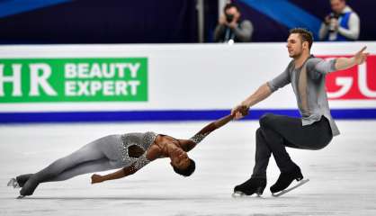 Patinage: la douche froide pour James/Ciprès, au pied du podium à l'Euro