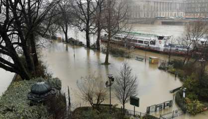 Menaces d'inondations et crues en France, le Rhin sous surveillance