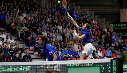 Coupe Davis: Mahut/Herbert placent la France à un point des quarts