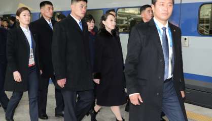 La soeur de Kim Jong Un aux JO de Corée du Sud pour une visite historique