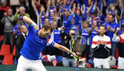 Coupe Davis: Gasquet remet la France à égalité avec les Pays-Bas 