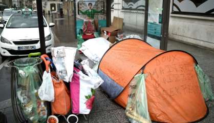 Sans-abris : 22 départements placés en 