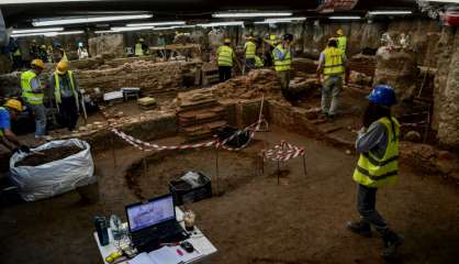 Les travaux du métro font surgir les secrets de l'ancienne Thessalonique