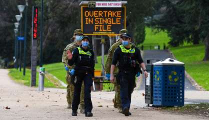 Coronavirus: déprime et inquiétude à Melbourne, 