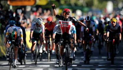 Tour de France: la première de Caleb Ewan