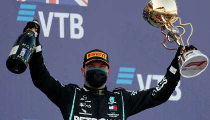 GP de F1 de Russie:  Bottas bat Verstappen, record reporté pour Hamilton