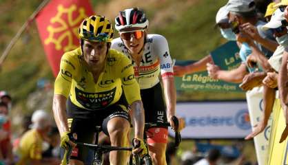 Tour de France: les Slovénes dansent sur le Puy Mary