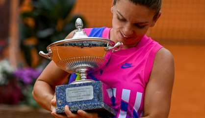 Tennis: Halep sacrée pour la première fois à Rome