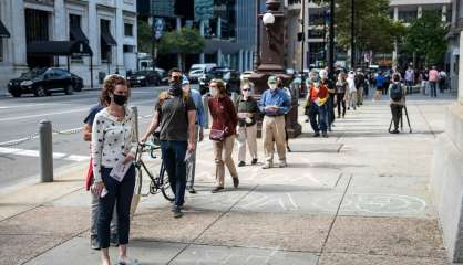 A Philadelphie, les démocrates se ruent sur le vote par anticipation, bête noire de Trump