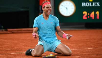 Roland-Garros: Nadal au firmament du tennis, mais les pieds sur Terre