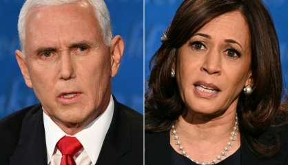 Harris et Pence s'affrontent sur le Covid-19 lors d'un débat ferme mais courtois