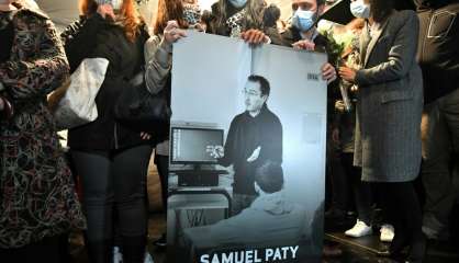 Hommage national à Samuel Paty, sept personnes présentées à un juge antiterroriste