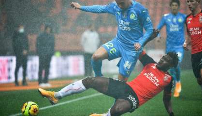 L1: Marseille bat Lorient 1-0 et poursuit sa remontée