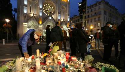 Hommage national à Nice pour les victimes de l'attaque à la basilique