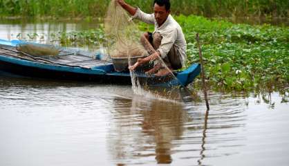 Cambodge: essentiel à la vie, le lac Tonlé Sap en péril