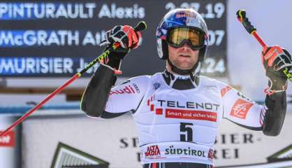 Ski: Pinturault s'adjuge le géant d'Alta Badia