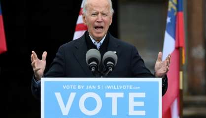 Biden renoue avec la campagne électorale en Géorgie